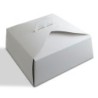 Estuche Torta Blanco con manija 27 x 27 x 15 cm (x 10 unidades)