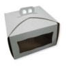 Estuche Torta Doble Visor con manija 27 x 27 h: 15 cm (x 10 unidades)