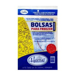 Bolsas para Freezer (30 x 45 cm) x 10 unidades