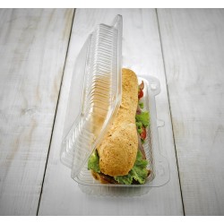 Estuche PET CR Sandwich (31 x 13 x 5,8 cm) x 50 unidades