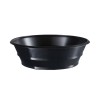Ensaladera *Genoa* Plástico Negro 650 cc (x 100 unidades)