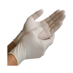 Guantes de LATEX Talle *M* (caja x 100 unidades)