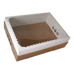 Bandeja *Desayuno* con visor 42 x 33 h: 12 cm (x 10 unidades)
