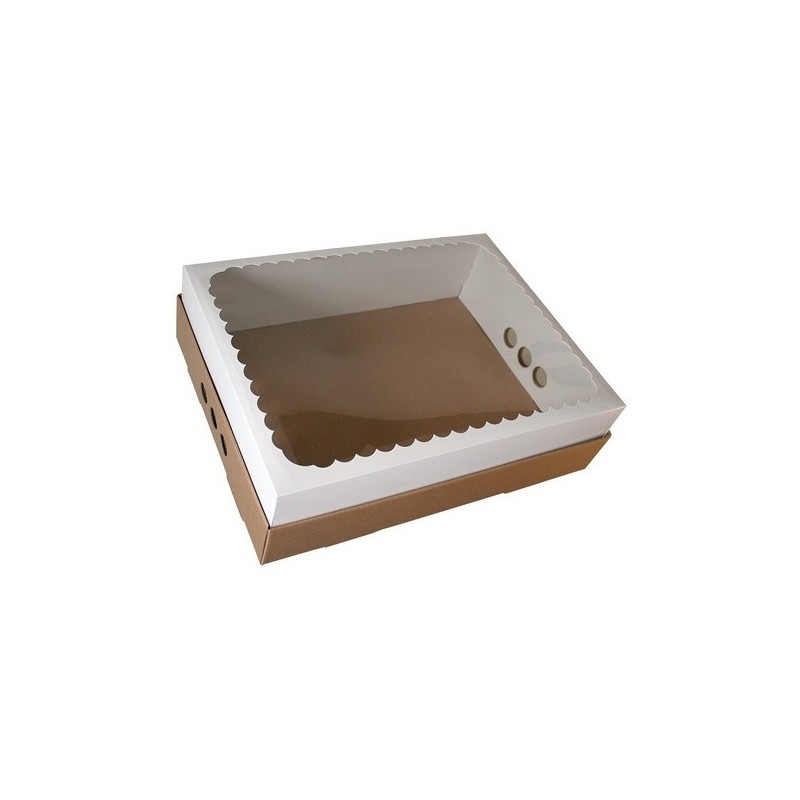 Bandeja *Desayuno* con visor 42 x 33 h: 12 cm (x 10 unidades)