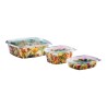 Pote Sello Plus c/tapa bisagra 12 oz (12,5 x 15 h: 5.1 cm) x 200 unidades