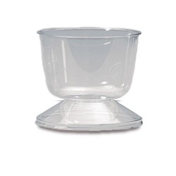 Copa / Pote Venecia con tapa/base 12 oz (360 cc) .- x 100 unidades