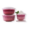 Copa / Pote Venecia con tapa/base 8 oz (240 cc) .- x 100 unidades