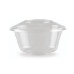 Copa / Pote Venecia con tapa/base 8 oz (240 cc) .- x 100 unidades