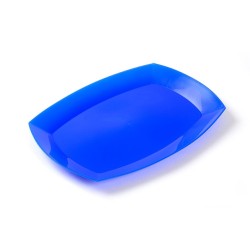 Plato / Bandeja PP Koval 20 x 28 cm Azul (x 10 unidades)
