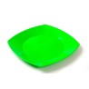 Plato Postre PP Cuadrado Koval 17 cm Verde (x 10 unidades)