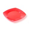 Plato Postre PP Cuadrado Koval 17 cm Rojo (x 10 unidades)