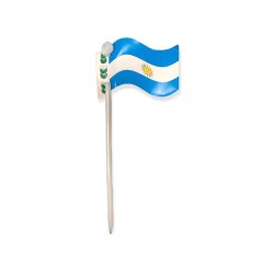 Banderitas Plásticas ARGENTINA (x 500 unidades)