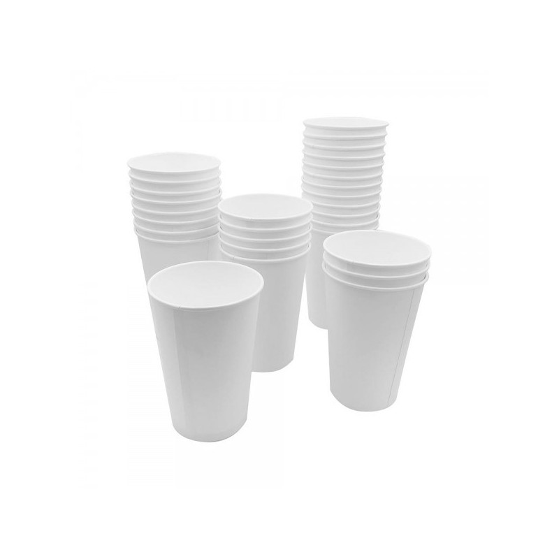 Vaso Polipapel Blanco 16 oz Beb Caliente (x 100 unid)