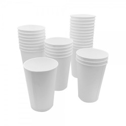 Vaso Polipapel Blanco 14 oz Beb Caliente (x 100 unid)