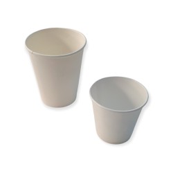 Vaso Polipapel Blanco 8 oz Beb Caliente (x 100 unid)