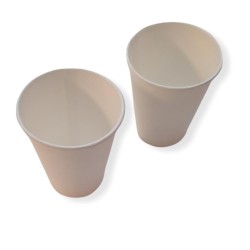 Vaso Polipapel Blanco 8 oz Beb Caliente (x 100 unid)