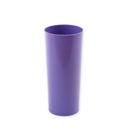 Vaso trago largo PP 280 cc VIOLETA (x 50 unid)