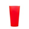 Vaso trago largo PP 280 cc ROJO (x 50 unid)