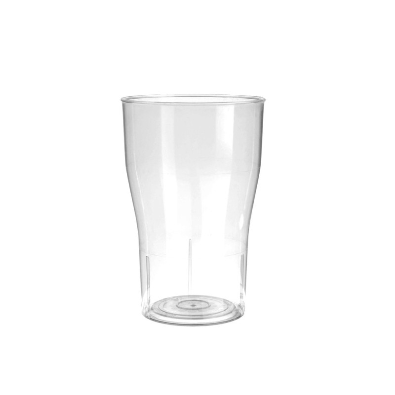 Vaso Cola Cristal PS (rígido)- x 50 unidades