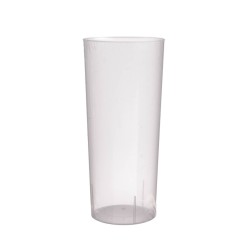 Vaso trago largo PP Traslúcido 280 cc (x 50 unidades)