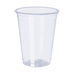 Vaso plástico traslúcido 300 cc- x 100 unidades