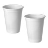 Vaso plástico blanco 300 cc- x 100 unidades
