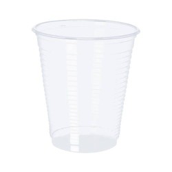 Vaso plástico traslúcido 180 cc- x 100 unidades