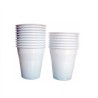 Vaso plástico blanco 180 cc- x 100 unidades