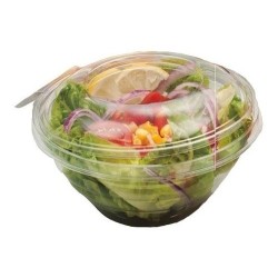 Ensaladera con Tapa con Precinto de Seguridad (x 100 unidades)