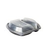 Bandeja Negra Cotnyl CAT 2 Divisiones (x 100 unidades)