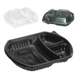 Tapa Bandeja Negra CAT 3 (x 100 unidades)