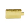 LINGOTE Cartón Oro/Plata con Pestaña 12 x 6,5 cm (x 100 unidades)