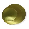Disco cartón ORO / PLATA 16 cm (x 10 unidades)