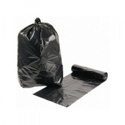 Bolsa residuo B/D Negro (50 x 70 cm).- rollo x 30 unidades