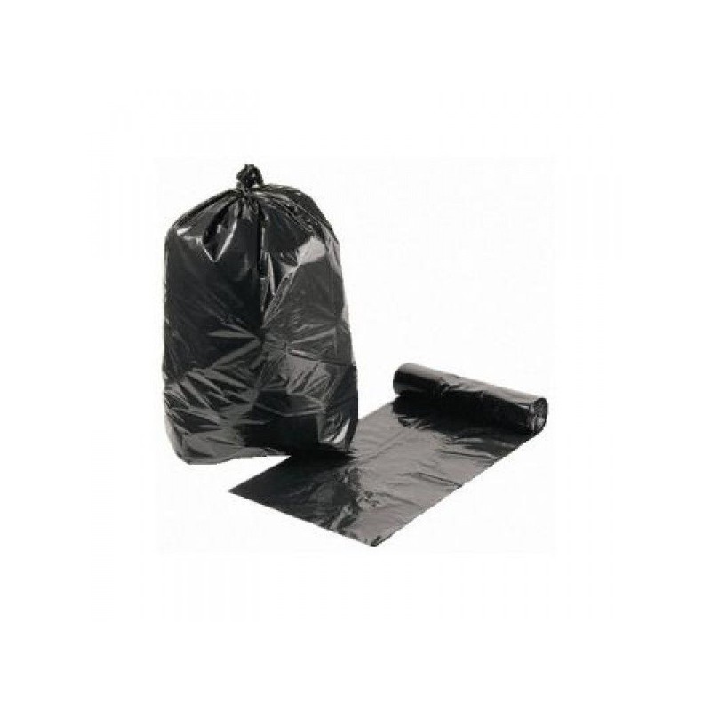 Bolsa residuo B/D Negro (50 x 70 cm).- rollo x 30 unidades