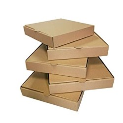 Caja Pizzeta / Mini Pizza M/M Micro (24 x 24 h: 5 cm) x 50 unidades