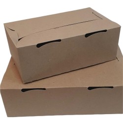 Caja Kraft Sandwich XL (22 x 11 x 8 cm) x 10 unidades