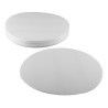 Disco de cartón BLANCO 32 cm (x kilo)