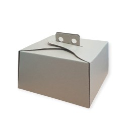 Estuche Cartón Torta Micro Eco Kraft 33 x 33 h: 15 cm (x 10 unidades)