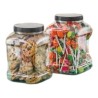 Frasco Plástico PET Cristal Cuadrado 1500 ml (11,4 x 11,4 h: 15,7 cm)