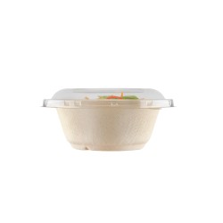 Bowl BIO CAÑAPACK Bagazo de Caña 850 cc (pack x 50 unid)