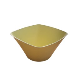 Bowl PP Koval AMARILLO PASTEL 1000 cc (14 x 14 cm) x 10 unidades
