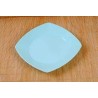 Plato Postre PP Cuadrado Koval 17 cm Celeste Pastel (x 10 unidades)