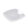 Plato Postre PP Cuadrado Koval 17 cm Traslúcido (x 10 unidades)
