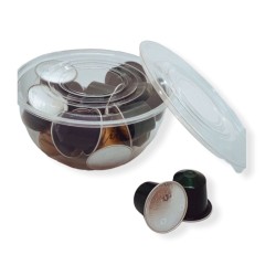 Ensaladera/Bowl Oval Cristal 480 cc (x 100 unidades)