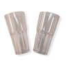 Vaso Facetado PS 400 cc Plástico Cristal (x 30 unidades)