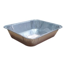 Fuente Aluminio Rectangular Darnel 4000 cc (32,5 x 26,5 h: 6,6 cm) c-u