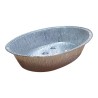 Fuente Aluminio Ovalada Darnel 4000 cc (32,5 x 26,5 h: 6,6 cm) c-u