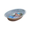 Fuente Aluminio Ovalada Darnel 4000 cc (32,5 x 26,5 h: 6,6 cm) c-u