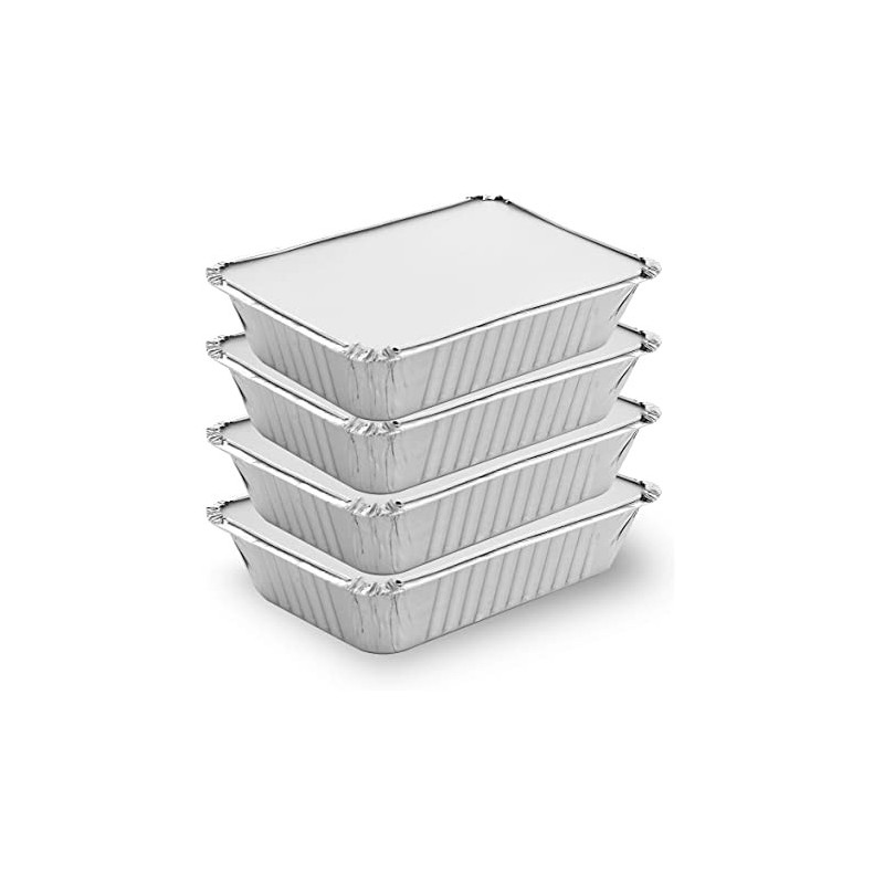 Bandeja Aluminio Darnel F 50 + Tapa A-C (16,5 x 12,4 h: 3,5 - 500 cc) x 100